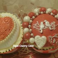 Romance collection cupcakes