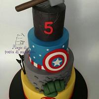 Avenger cake