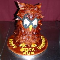 My owl cake 
