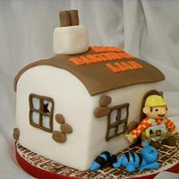 Bob The Builder & Pilchard Birthday Cake