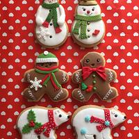 Gingerbread Christmas cookies  