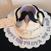 Birthday cake for doctor 