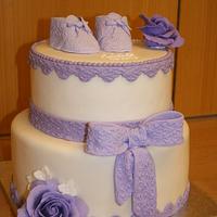 Cake for a baby girl