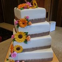 Country Wedding Cake 