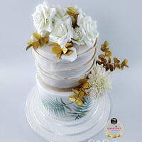 Summer Wedding Cake Summer Wedding Cake