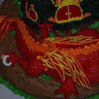 Dragon Groom's Cake
