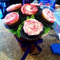 Rose Cupcake Bouquets 