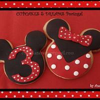 MINNIE MOUSE CUPCAKES - COOKIES - POP UP's