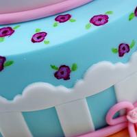 Cake for first birthday Wiktorii 