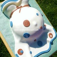 The oh so popular Pregnant Belly Cake