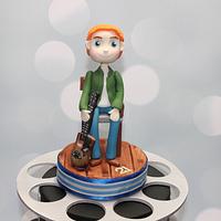 Film Reels 21st Birthday Cake