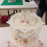 Wedding cake royal icing