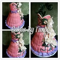 Marie Antoinette Inspired Sweet 16 Cake!