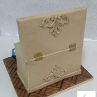 Shabby Chic Jewellery Box Cake