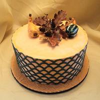 Thanksgiving/Birthday cake