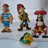 Cake Toppers: Jake and the Never Land Pirates