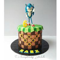 Sonic Hedgehog Cake - cake by Michelle Chan - CakesDecor