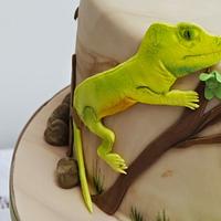 Reptile Cake