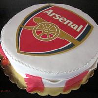 Arsenal cake 