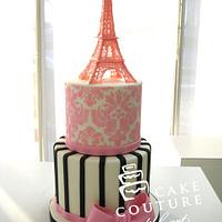 Paris... Bridal shower cake