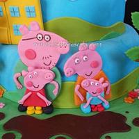 Pegga Pig cake