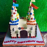 Max - Party on a cake Castle Cake