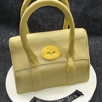 Mulberry handbag cake