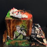 Baking Dead Daryl/Meryl Dixon Walking Dead Collaboration cake