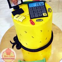 Accountant cake 