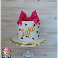 Christening cake Christening cake