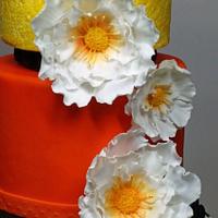 Retro Wedding cake - DIY wedding magazine
