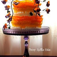 PANSY RUFFLE CAKE