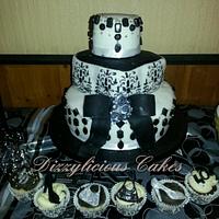 black and silver 40th