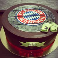 cake for a soccer player