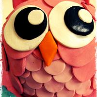 owl cake