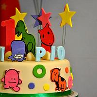 Aedan's First Birthday Cake