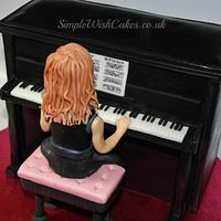 Lady at Piano