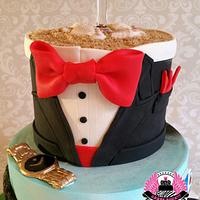 The Most Interesting Man in the World Cake