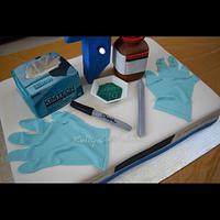 Fisher Scientific Customer Appreciation Day Cake