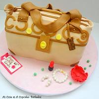 Coach Handbag Birthday Cake 