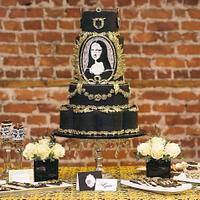Mona Lisa Cake & Baroque cookies