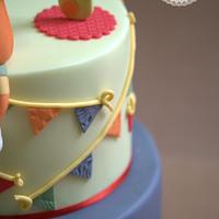 Mic first birthday cake by Mericakes