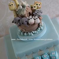 Little Noah's Ark cake