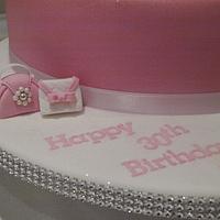 Pink Girly Cake 