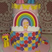 My little pony cake.