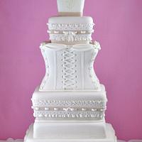 Wedding Corset Cake