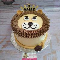 Lion cake by gala elsaady