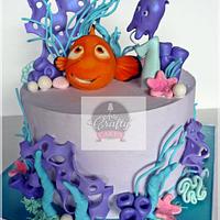 Nemo inspired Girly cake