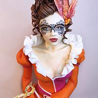 Masquerade lady - S.W.C.Collab