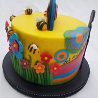Double Sided Birthday Cake